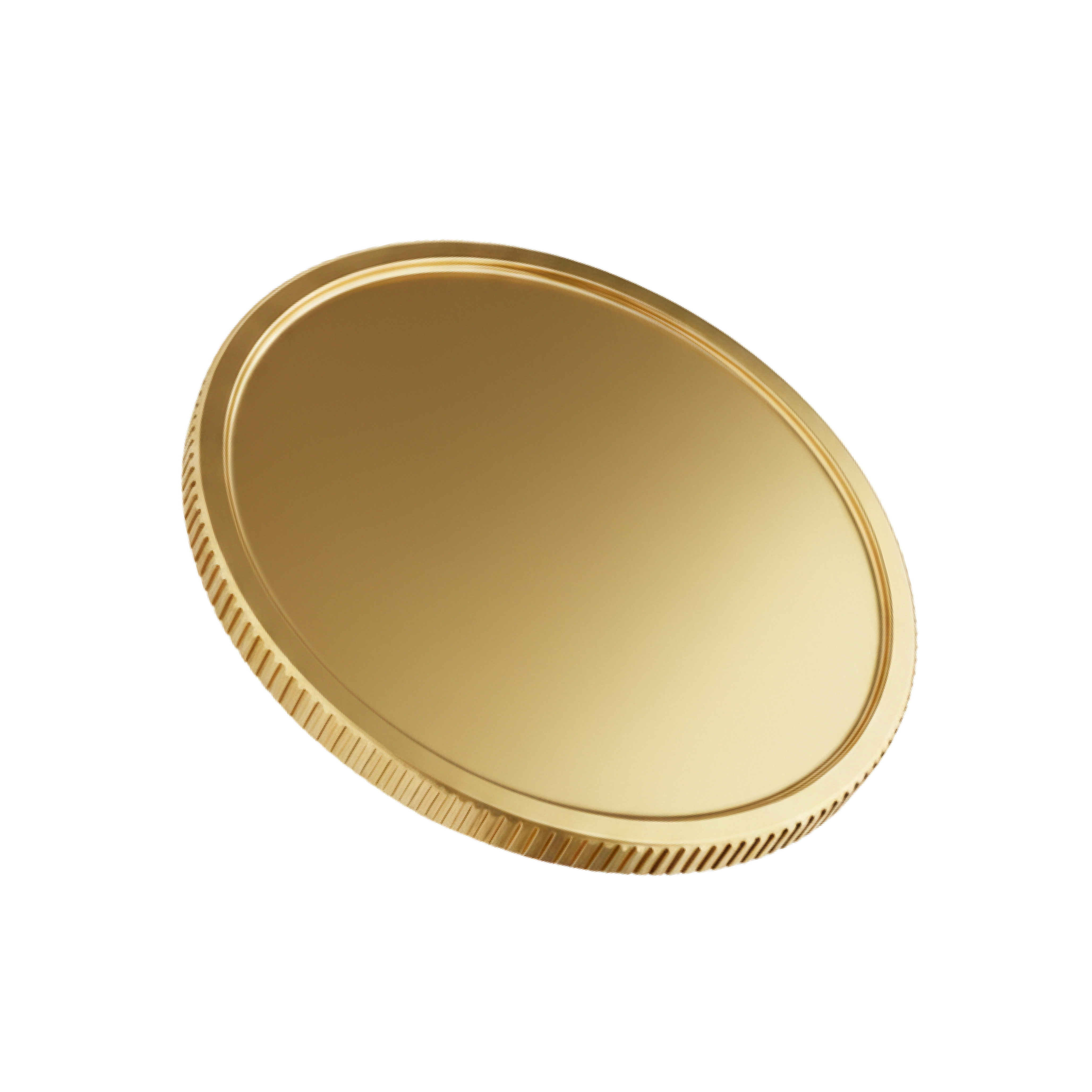 Golden coin