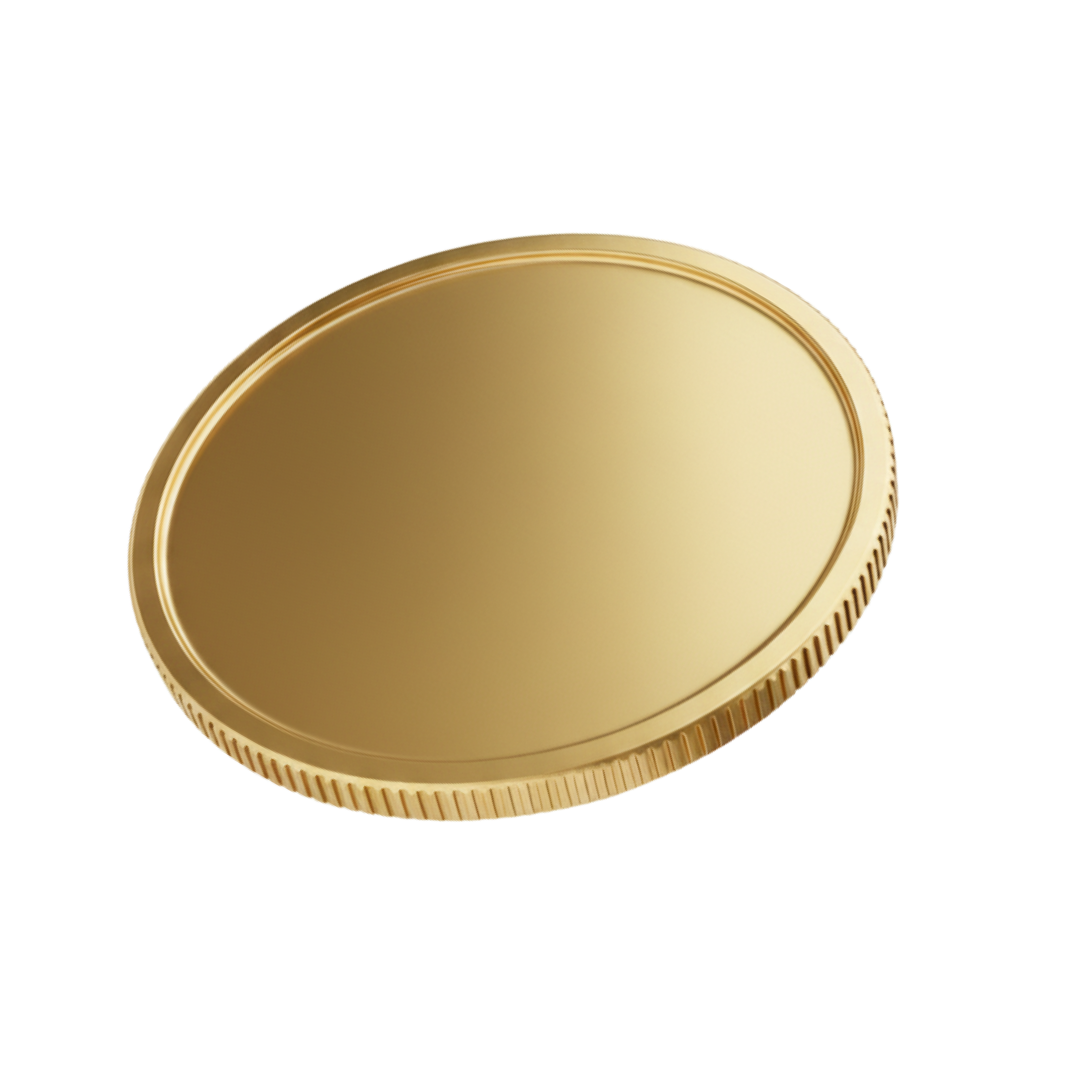 Golden coin