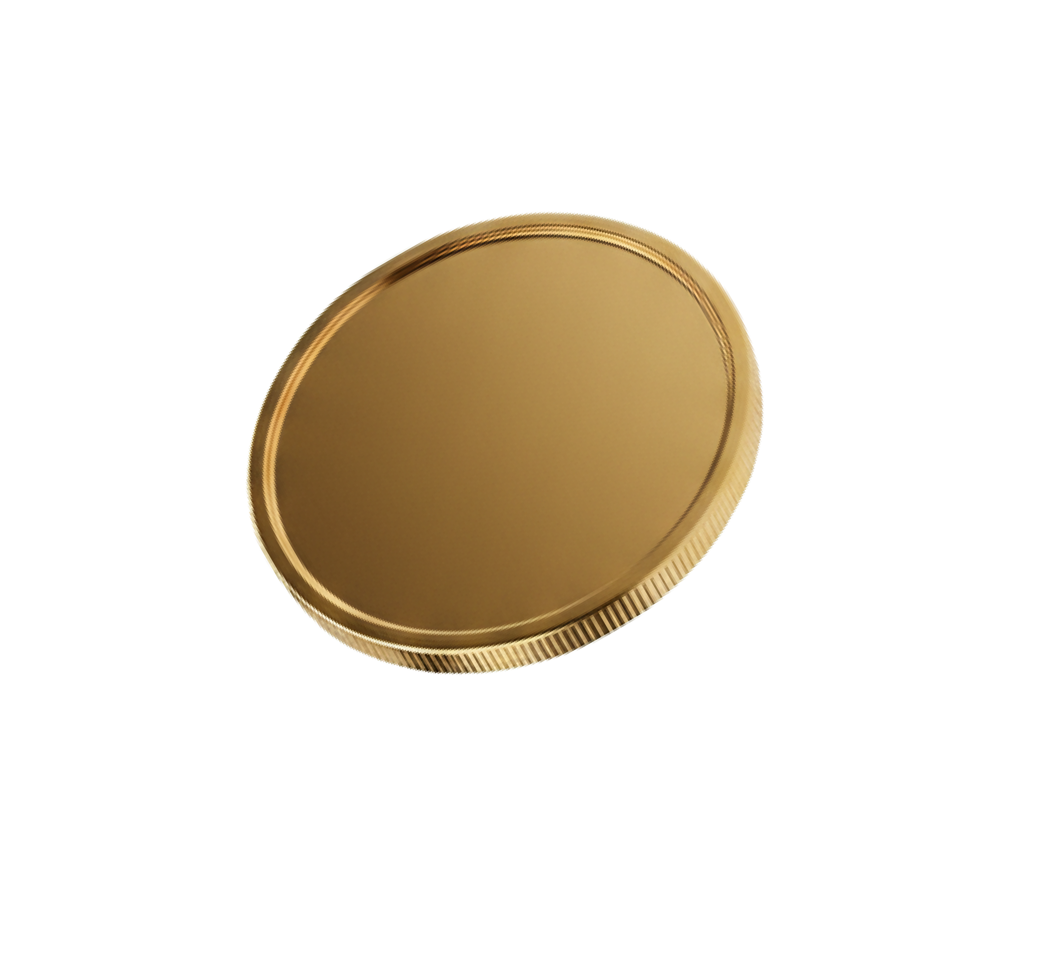 Golden coin
