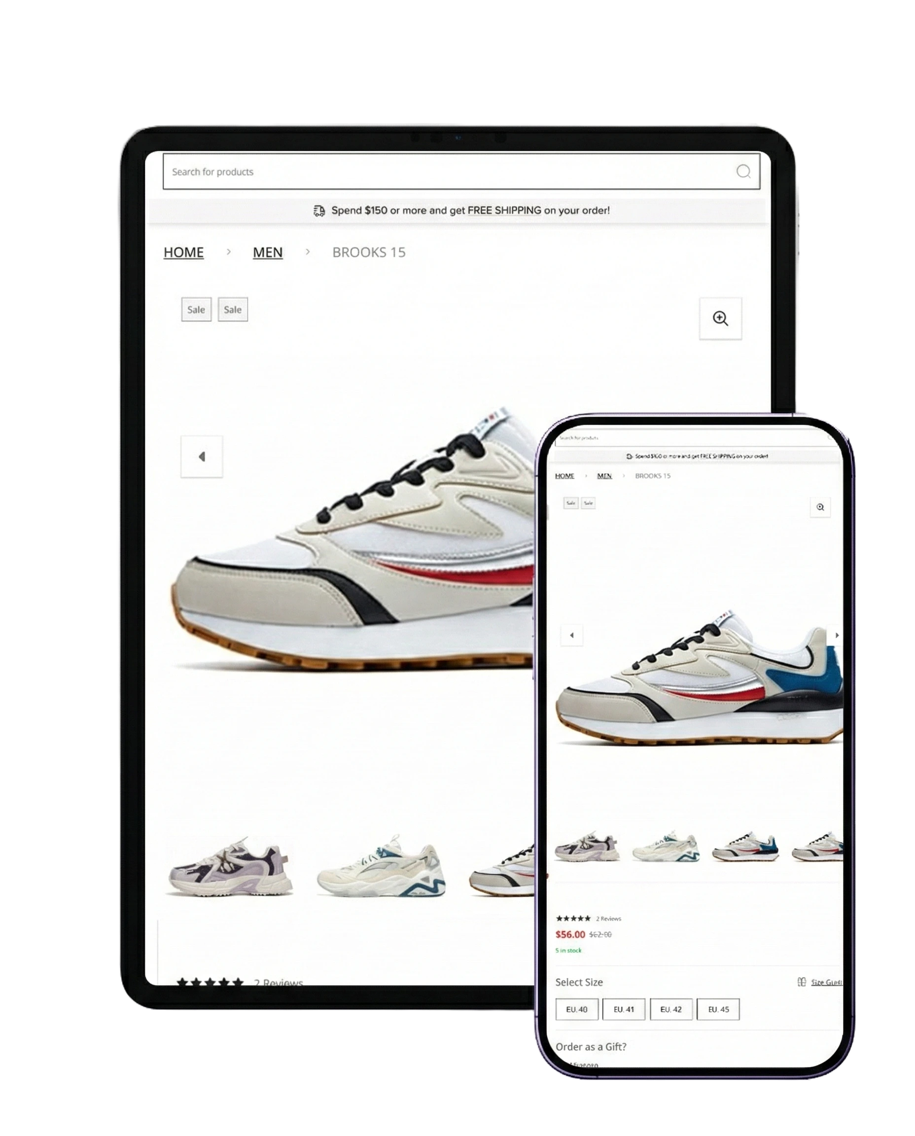 Tablet and phone interface 4